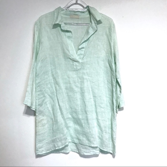CP Shades Tops - Anthropologie Teton CP Shades linen tunic XS